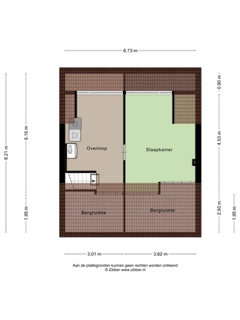 Floorplan - Berkenlaan 83, 5271 NE Sint-Michielsgestel